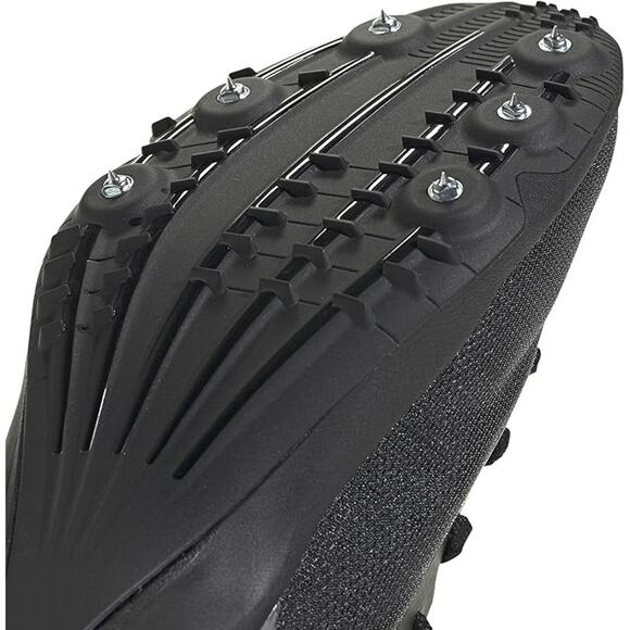 NWT adidas Unisex Adizero Sprintstar Track,Black/Zero Metallic/White-Sz 5 Men - Picture 5 of 7